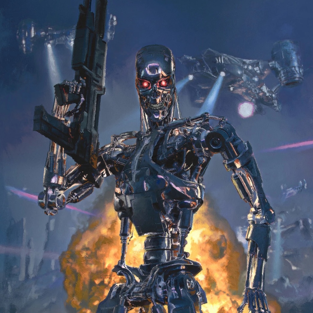 The Terminator endoskeleton.